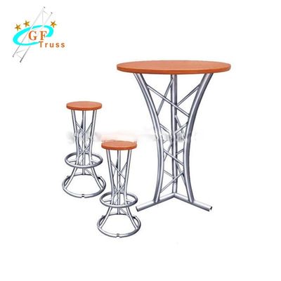 Table et chaise en aluminium modernes de meubles de barre pour le club