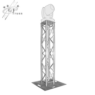 Botte mobile de totem du DJ de haute de dureté d'éclairage tour en aluminium de botte