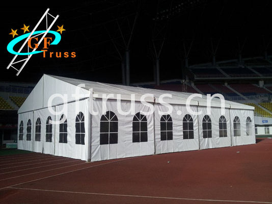 Les tentes à l'épreuve des larmes de 10×20M Aluminum Wedding Marquee tiennent 100 personnes