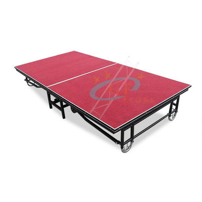 Plate-forme se pliante en aluminium durable d'étape pour épouser le concert
