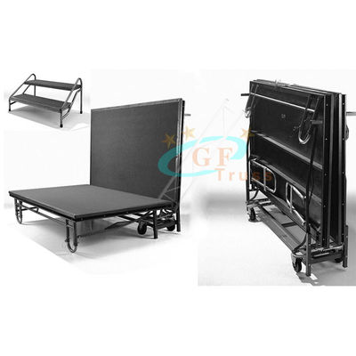 Plate-forme se pliante en aluminium durable d'étape pour épouser le concert