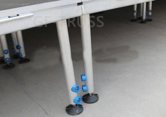 Taille ajustable de la base 0.6M de botte en aluminium d'étape de noce
