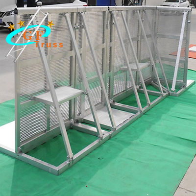 Matériel de fer galvanisé par barrière anti-déflagrante en aluminium de concert de barrières d'étape