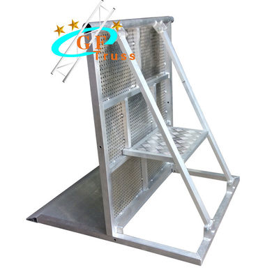 Matériel de fer galvanisé par barrière anti-déflagrante en aluminium de concert de barrières d'étape