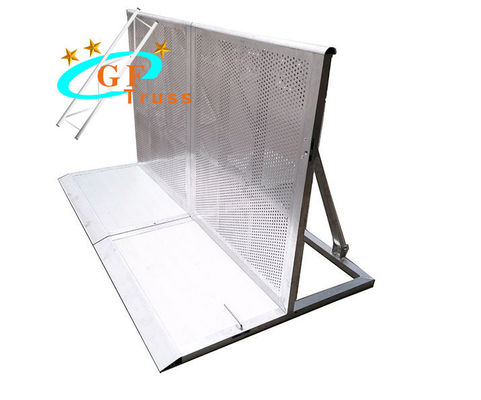 Matériel de fer galvanisé par barrière anti-déflagrante en aluminium de concert de barrières d'étape