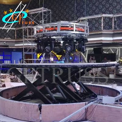 Botte de levage tournante de rotation de botte en aluminium d'éclairage se soulevant vers le bas