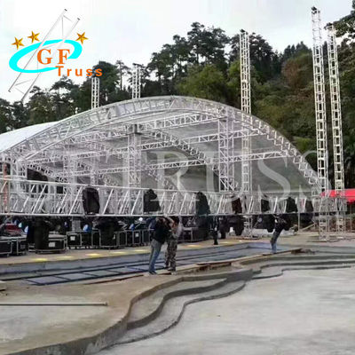 Botte carrée de poteau du but 6082 pour l'étape de Foires du DJ