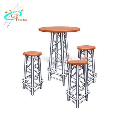 Table et chaise en aluminium modernes de meubles de barre pour le club