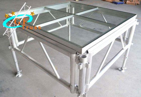Étape en aluminium/étape mobile de concert/plate-forme en acier portative d'étape de botte d'étape