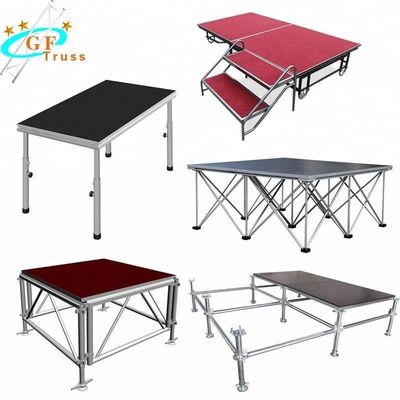 Les événements de broche ajustent la botte 520*760mm en aluminium d'étape de 8M