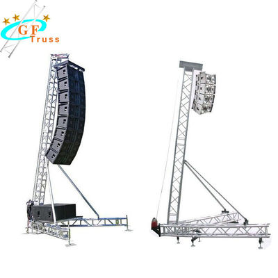 Tube principal en plein air des activités 12M Aluminum Spigot Truss 50*3mm
