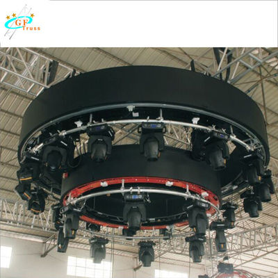 Botte 116*116*40CM de Mini Rotary Circle Aluminum Lighting
