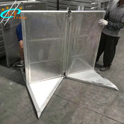 Barrière en aluminium extérieure de contrôle des foules d'étape pour la représentation