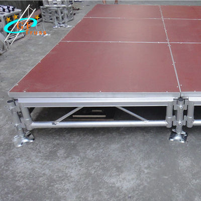 Plate-forme extérieure portative d'étape d'événement de la CE, étape portative en aluminium bon marché à vendre
