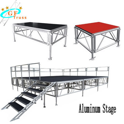 l'étape portative pour le système extérieur de botte d'étape de concert/étape en aluminium faciles se réunissent