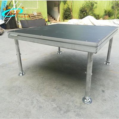 500KGS/Sq.M Portable Wooden Stages pour la taille ajustable 1m d'événement