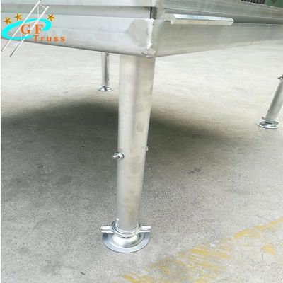 500KGS/Sq.M Portable Wooden Stages pour la taille ajustable 1m d'événement
