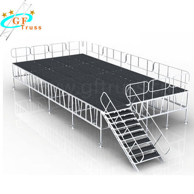 Plate-forme en aluminium mobile de l'étape T6 pour le concert extérieur