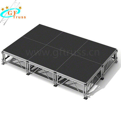 Plate-forme en aluminium mobile de l'étape T6 pour le concert extérieur