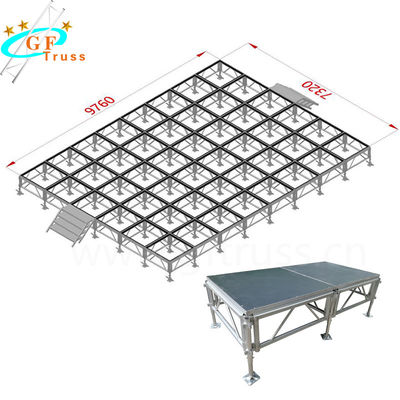 Plate-forme en aluminium mobile de l'étape T6 pour le concert extérieur