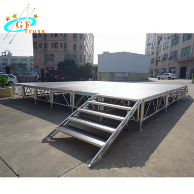 Glissez non 1.22M*1.22M Aluminum Stage Platform pour des événements