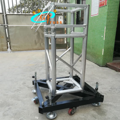 botte en aluminium carrée de vis de 400*400mm pour des systèmes d'éclairage d'étape