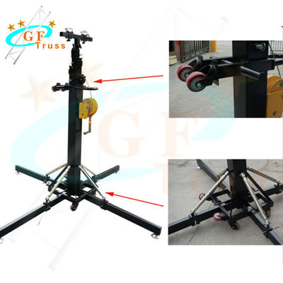 Supports de botte de Hang Audio And Lighting Crank avec la capacité de charge du tangon 340kg