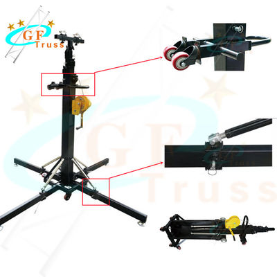 haut-parleurs accrochants de lumières de support détraqué résistant de système de botte de tour d'ascenseur de la charge 250kg